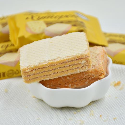 俄罗斯进口 阿孔特冰淇淋威化饼干500g，保质期15个月(奶酪味12个月) 商品图1