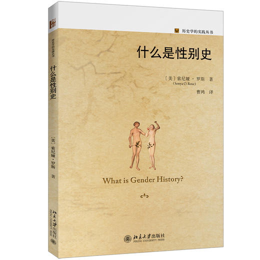 《什么是性别史》定价：36.00元 作者：[美]索尼娅·罗斯 著 译者：曹鸿 译 商品图0