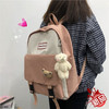 韩版ins风日系原宿可爱少女学生背包古着感森系百搭双肩包书包女 商品缩略图4