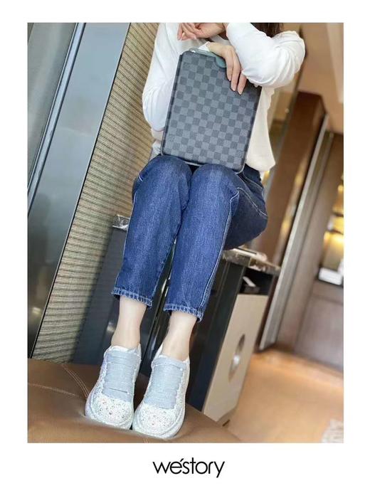 Westory2020秋季闪钻休闲鞋W20CM70701 商品图0