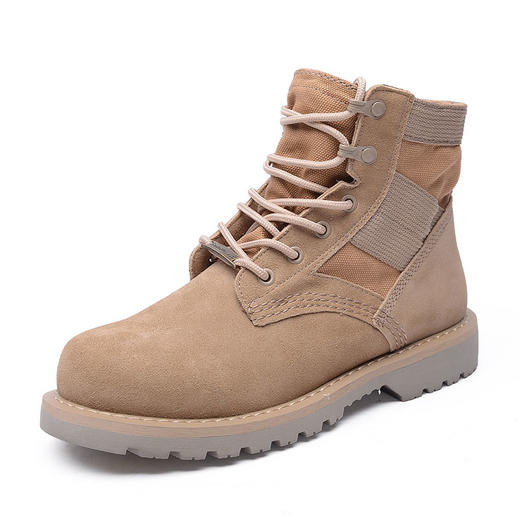 马丁靴男高帮冬季加绒马丁男靴情侣款靴子男中帮雪地靴工装靴军靴 商品图1