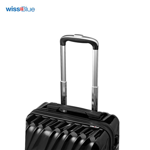 维仕蓝wissblue20寸拉杆箱登机箱D722502黑色 商品图3