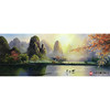 郑一坡《漓江山水》70×180cm 油画横幅作品 办公室/客厅挂画 商品缩略图1