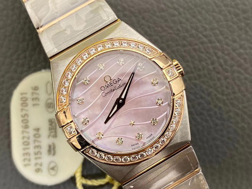 【SSS】欧米茄星座系列石英腕表 ，每个零件都是原装开模，27mm*10mm，1仿表史上首次搭载原装正品欧米茄1376专用机芯（用的正品的机芯）！2石英星座所有散件均可同原版互用 商品图1