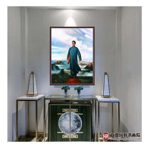 郑一坡《油画作品》75×100cm 油画竖幅作品 玄关/书房挂画 商品图2