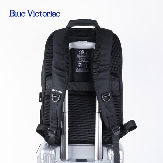 蓝色军刀AGS反重力减压护脊双肩包BV-AGS008尼龙、AGS黑色 商品图3