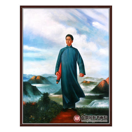 郑一坡《油画作品》75×100cm 油画竖幅作品 玄关/书房挂画 商品图0