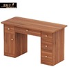 电脑台式桌家用卧室带凳子书桌学生写字桌现代实木办公桌经济型 商品缩略图4