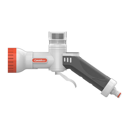 车管家 车载洗车12V高压清洗洗车神器套装洗车充气测压多功能户外便携车用洗车器水泵GJ-1018 银灰色 商品图4