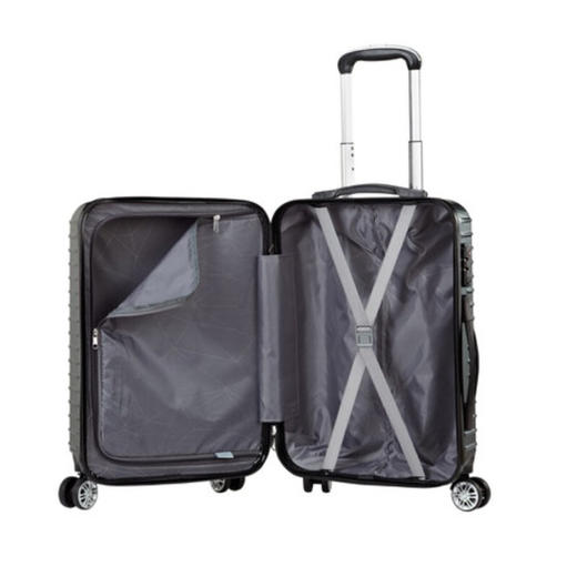 维仕蓝（Wissblue）商务时尚拉杆箱登箱旅行箱 D718524 D718502 20寸 绿色 商品图3