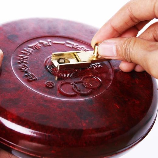 三圈牌皮尺纤维软尺30米50米100米建筑工程工地布卷尺 商品图2