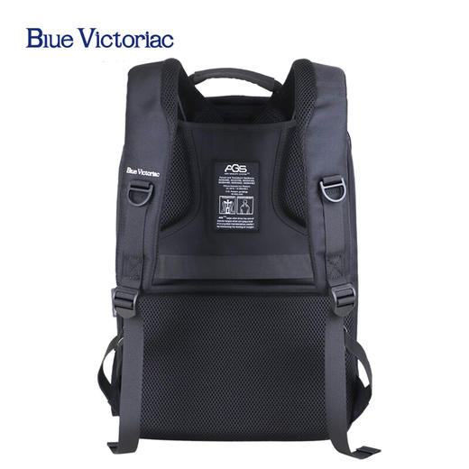 蓝色军刀AGS反重力减压护脊双肩包BV-AGS008尼龙、AGS黑色 商品图2