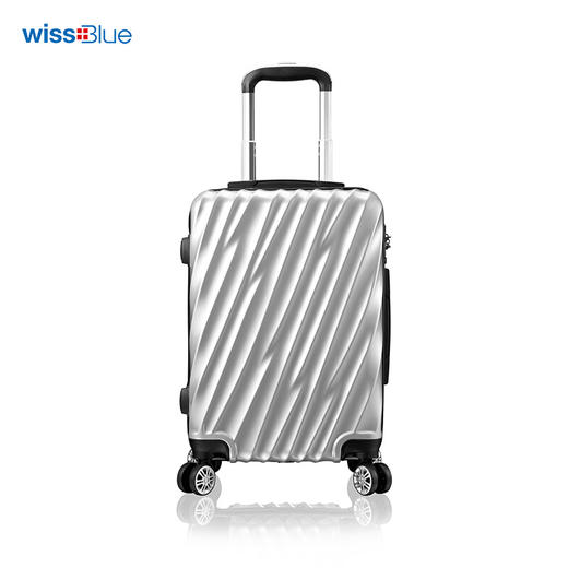 维仕蓝wissblue20寸拉杆箱登机箱D722502黑色 商品图1