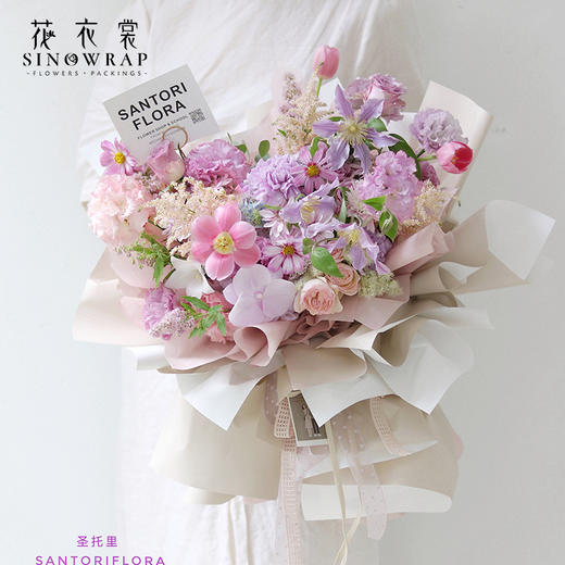 花衣裳 双面加白色-欧雅纸A- 商品图1