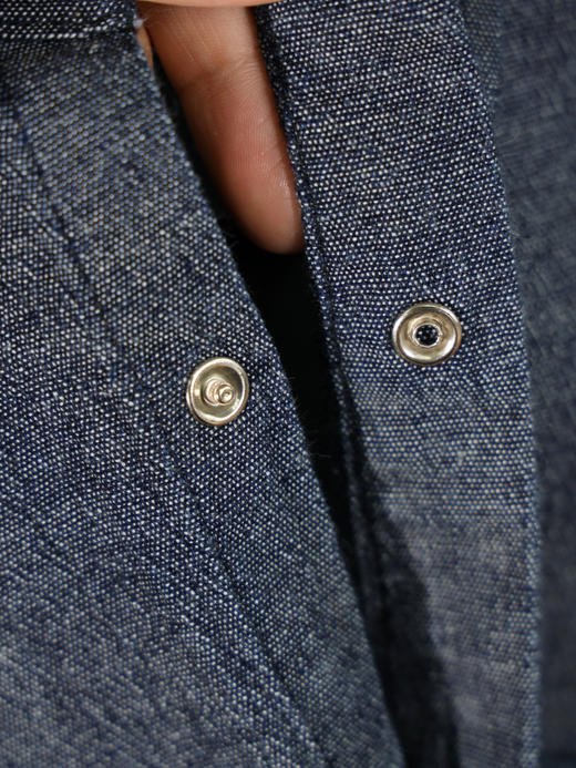 日单 卡哈特 CAR*ART W1P 海岛棉点纱丹尼面料 工装衬衫薄外套 CS105 商品图4