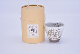 【心鳍建筑馆】十二生肖手工粗陶杯