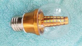 巨亮 E27 7W迷你球泡 阻容 白光金球白