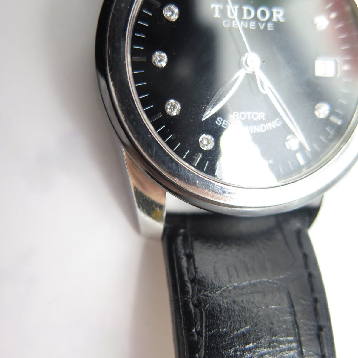 【二手9新】全套tudor/帝舵骏珏系列55000-68050 10di黑腕表/g229