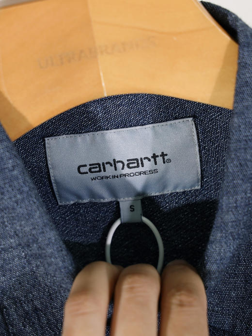 日单 卡哈特 CAR*ART W1P 海岛棉点纱丹尼面料 工装衬衫薄外套 CS105 商品图5