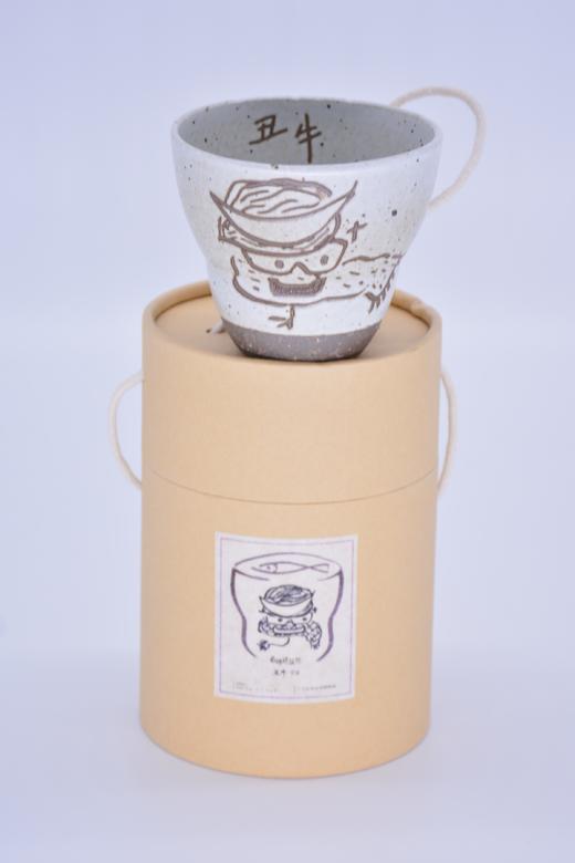 【心鳍建筑馆】十二生肖手工粗陶杯 商品图2