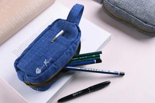 【心鳍建筑馆】手织布笔袋 商品图4