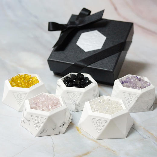 【Hanaloha 原香制造】MINI六角小石膏香薰石 商品图0