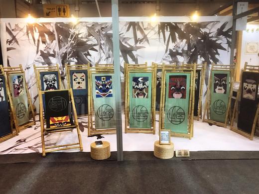 【心鳍建筑馆】四川脸谱双面折叠躺椅 商品图3