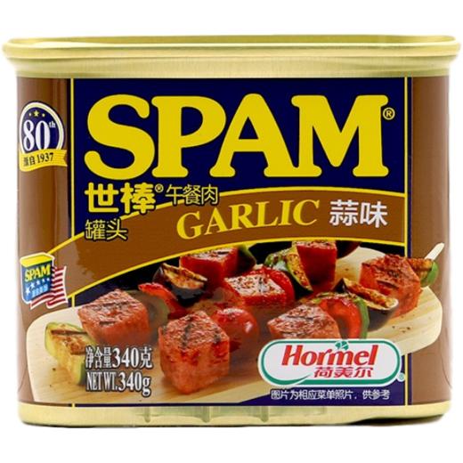 荷美尔 SPAM午餐肉蒜香味340g（中国产）【中】  商品图0