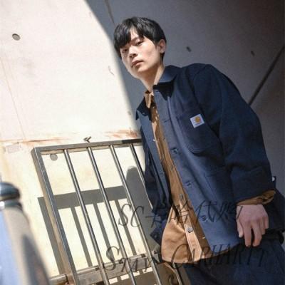 日单 卡哈特 CAR*ART W1P 海岛棉点纱丹尼面料 工装衬衫薄外套 CS105 商品图0