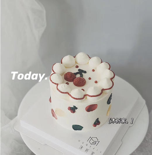 复古裱花蛋糕 商品图0