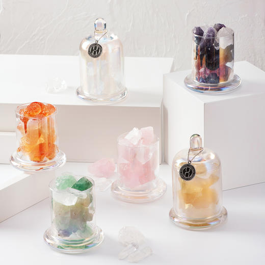 【Hanaloha 原香制造】幻彩钟罩香薰晶石 商品图0