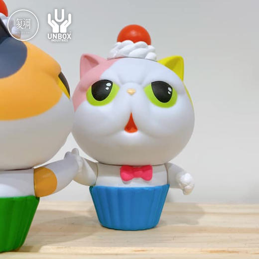 Unbox 蛋糕貓 Exotic Cat Cupcake限定 搪胶 潮玩 商品图2