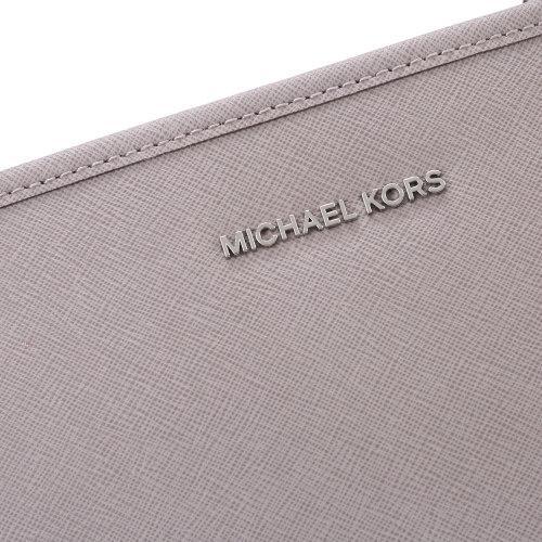 Michael Kors/迈克·科尔斯灰色皮质手提单肩包30T6SJ8T2L PEARL GREY 商品图4