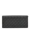 Michael Kors/迈克·科尔斯黑色PVC/配皮女士长款钱夹 商品缩略图1