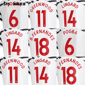 SFS 20-21英超曼联第二客场联赛球员印号 多选项（非球衣链接）