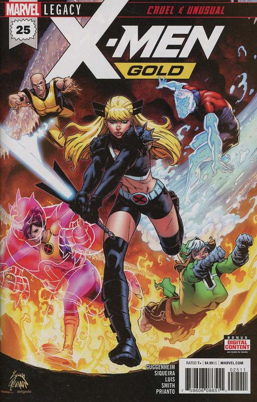 X战警 金队 主刊 X-Men Gold (2017) 普封 商品图11