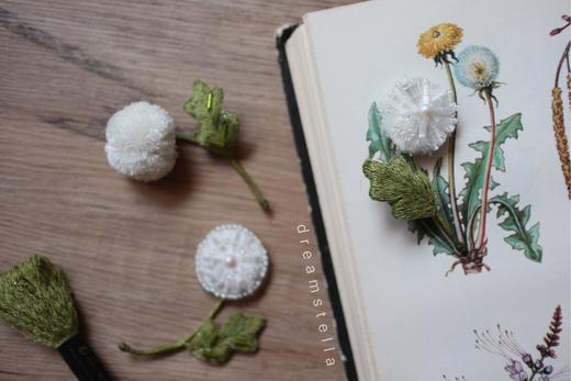 【漫乐集】原创刺绣蒲公英材料包（不含课程） 商品图4