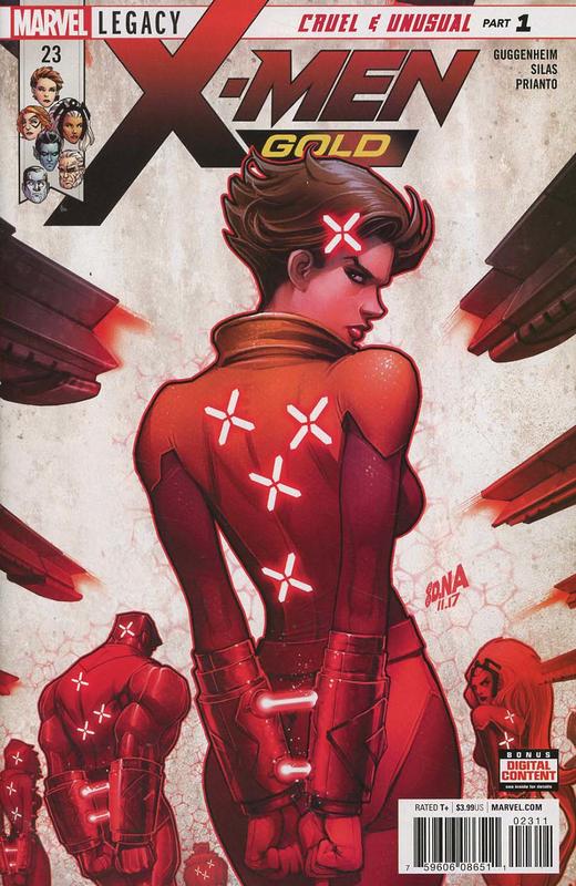 X战警 金队 主刊 X-Men Gold (2017) 普封 商品图13