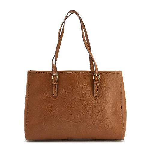 Michael Kors/迈克·科尔斯棕色皮质女士单肩包 商品图1