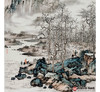 李学亮《秋山问道图中堂》68*138cm/34*138cm 山水中堂作品 玄关挂画 商品缩略图4