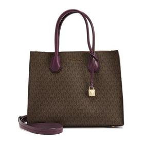 Michael Kors/迈克·科尔斯拼色皮质女士手提包