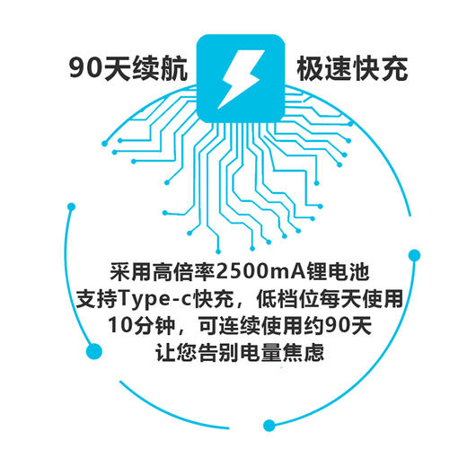 你的专属按摩师    一键轻松的迷你筋膜枪M-01 商品图3