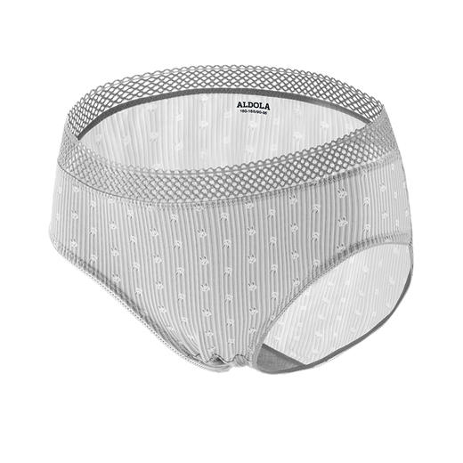 雅黛丽内裤女印花条纹蕾丝边舒适中腰纯棉裆部亲肤内裤单条装DYK03061 商品图1