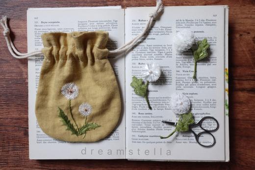 【漫乐集】原创刺绣蒲公英材料包（不含课程） 商品图2