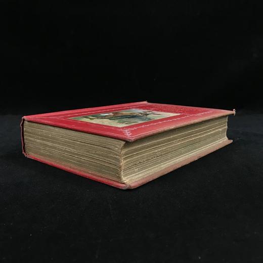 1906年 班扬《天路历程》 8幅彩色与多幅黑白插图 漆布精装大32开 封面贴画 商品图1