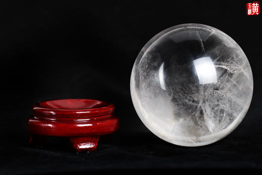 白水晶球摆件 商品图1