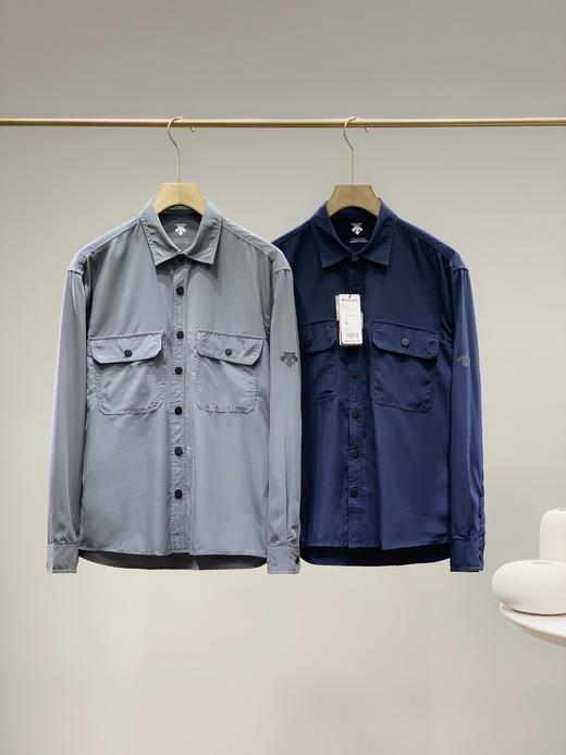 点此购买 迪桑特男款铜氨丝长袖衬衫 十一 158368 商品图0