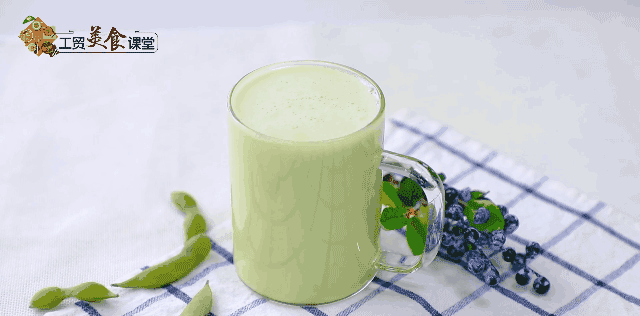 毛豆别再煮着吃了！夏天就该喝杯鲜豆乳~~清热解暑超管用！！