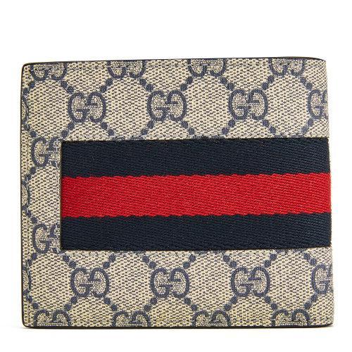 GUCCI/古驰男士卡其色PVC钱包408829-KHN4N-4080卡其色 商品图1