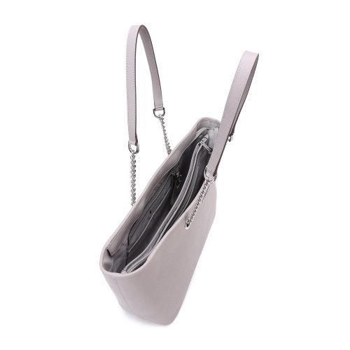 Michael Kors/迈克·科尔斯灰色皮质手提单肩包30T6SJ8T2L PEARL GREY 商品图2